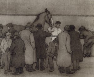 Vente au dépôt de Ward, n°2, vers 1918 - Robert Polhill Bevan
